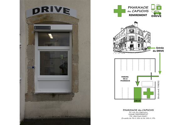 PHARMACIE DES CAPUCINS pharmacie drive